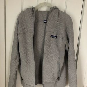 Women’s Patagonia Cotton Quilted Hoodie Zip-up